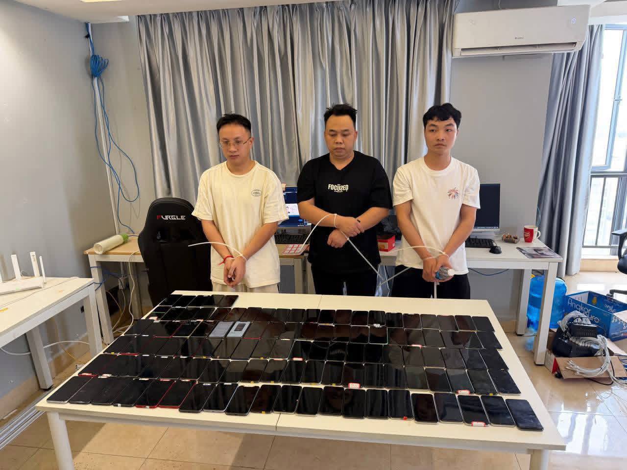 金边 BKK1 公寓突击清查 一锅端牵出人口贩运、电诈、非法居留三重大案-亚太警务报道