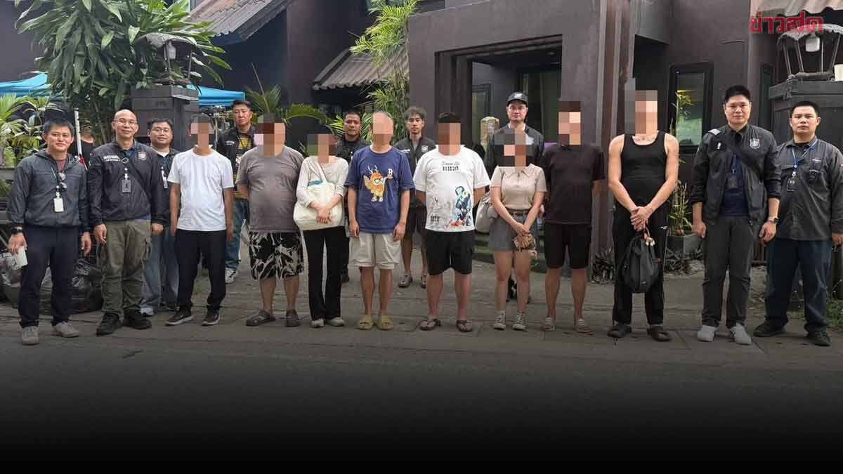 泰国清迈突击查处非法竖屏短剧摄制组 8名中国籍人员被捕-亚太警务报道