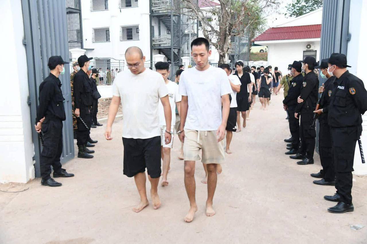 老挝向中方移交 485 名中国籍涉诈嫌疑人 跨境反诈协作再获重大战果