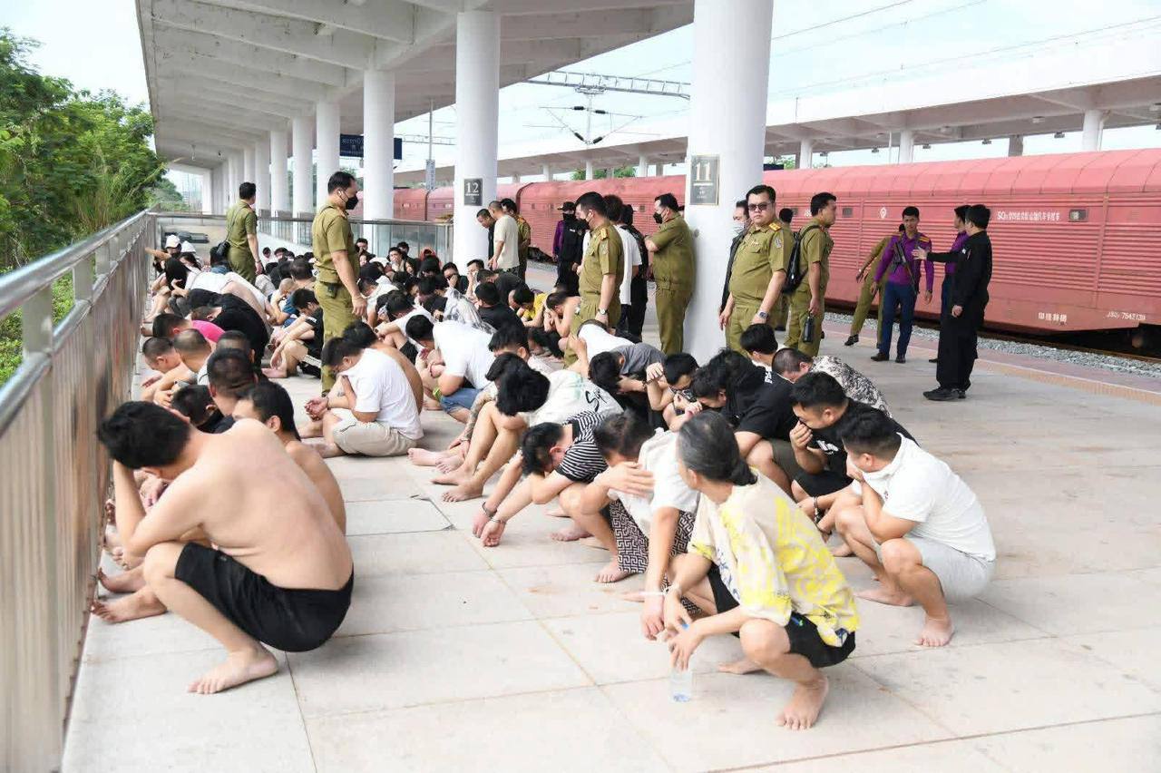 老挝向中方移交 485 名中国籍涉诈嫌疑人 跨境反诈协作再获重大战果